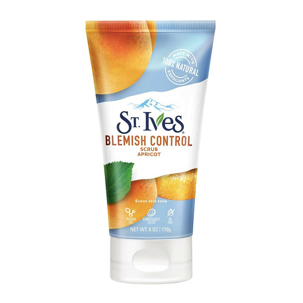 St Ives Blemish Control Apricot Scrub, 6 Oz